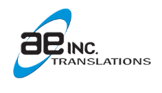 ae translation uses our services